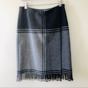 Worth Plaid Wrap Blanket Scarf Skirt